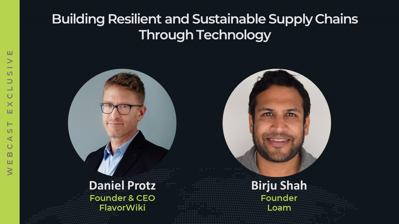 FlavorWiki | Webinar | Building Resilient And Sustainable Supply Chains ...